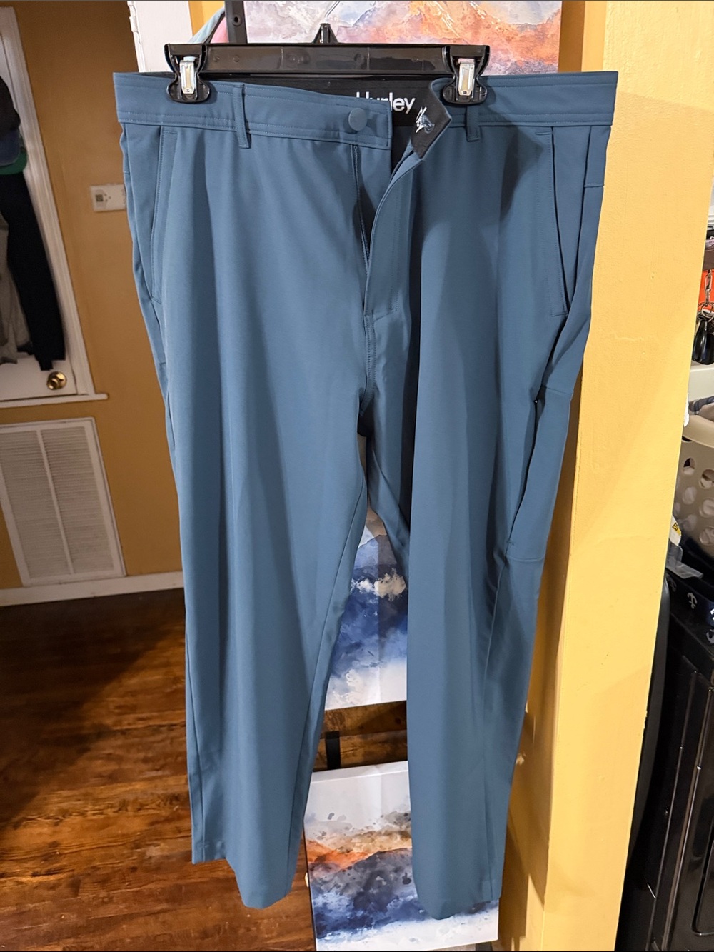 Hurley Men's Slate Blue Performance Pants